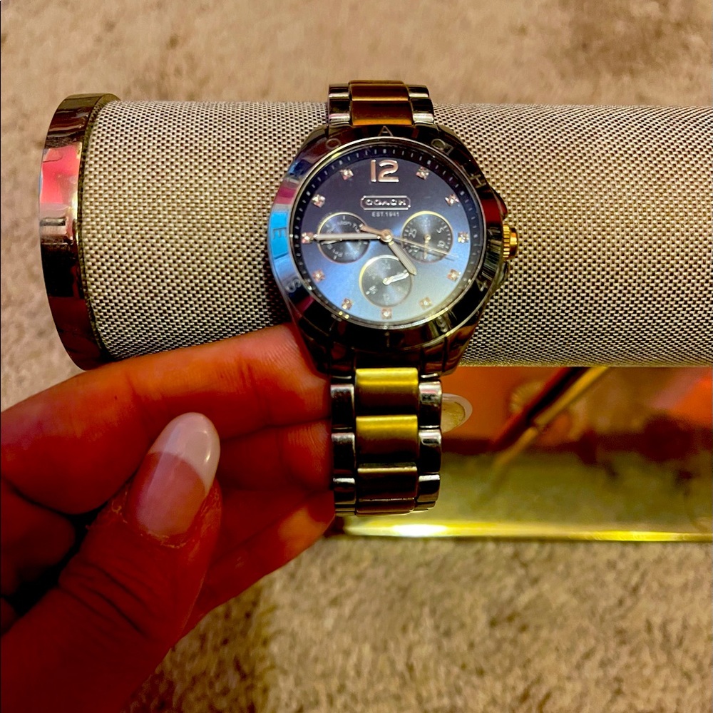 Coach Duo Tone Watch